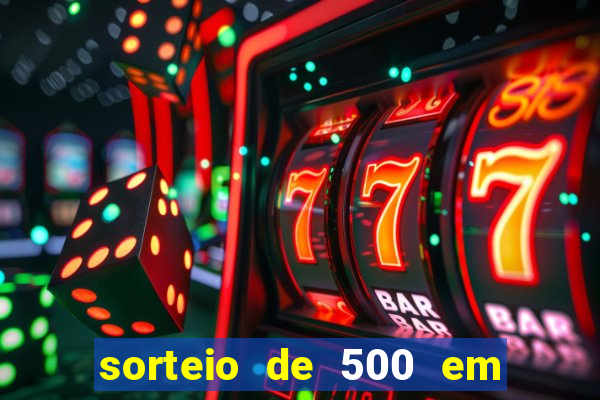 sorteio de 500 em cash toda segunda feira novibet como funciona